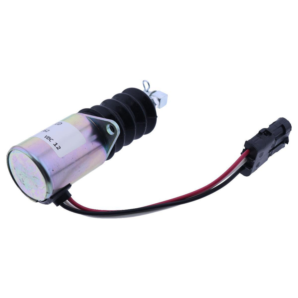 Fuel Shut-Off Solenoid for Yanmar 3TNE84A & John Deere Mowers | Part AM124383