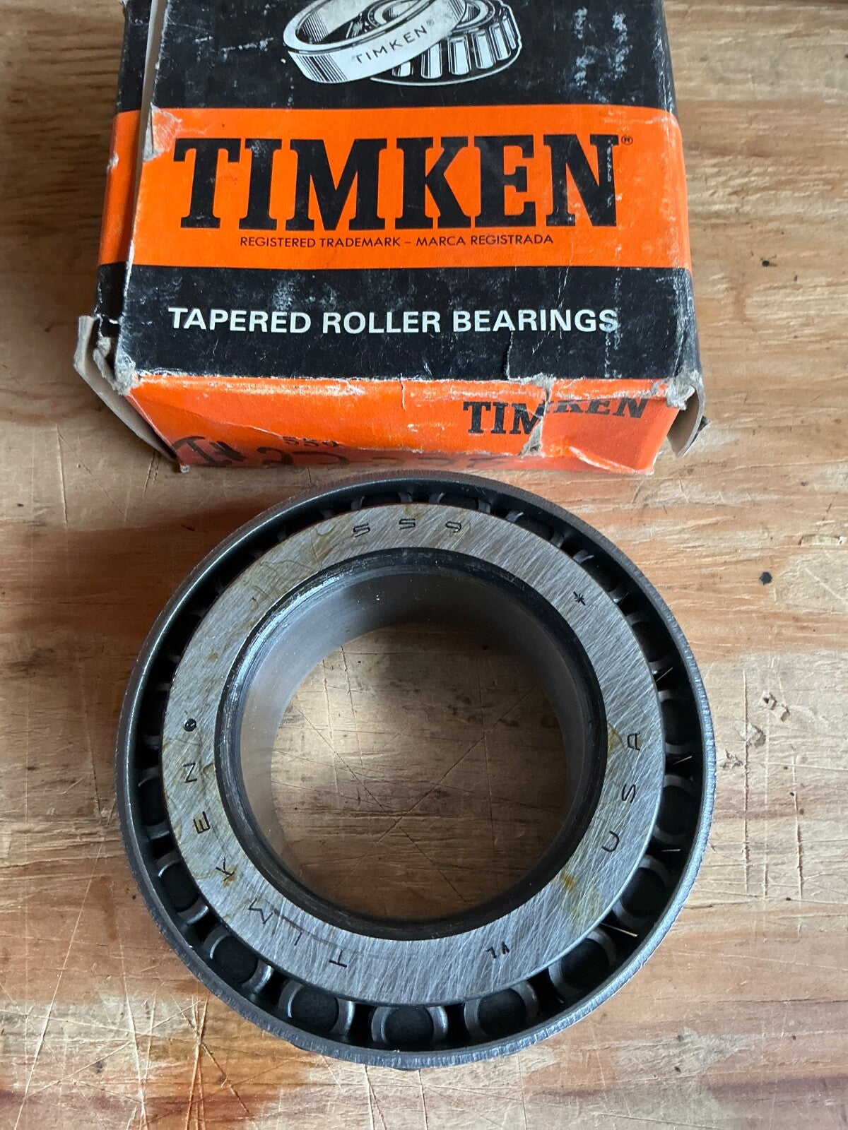 Genuine Timken Tapered Roller Bearing | Part 559 (CAT 1B-3920)