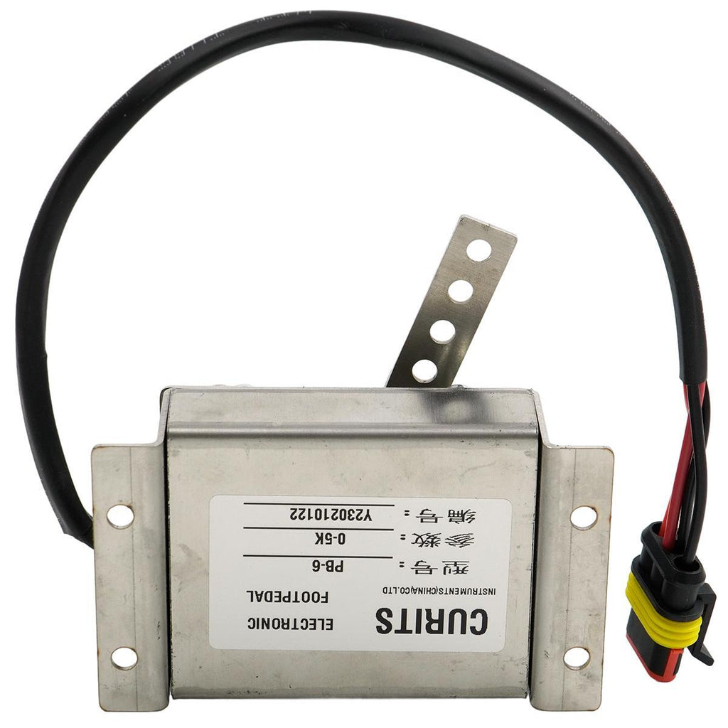 Throttle Potentiometer PB-6 Type (0-5K Ohm) | 3-Wire Micro Switch Configuration