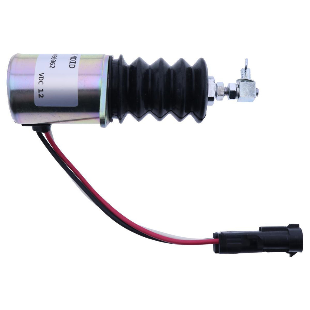 Fuel Shut-Off Solenoid for Yanmar 3TNE84A & John Deere Mowers | Part AM124383