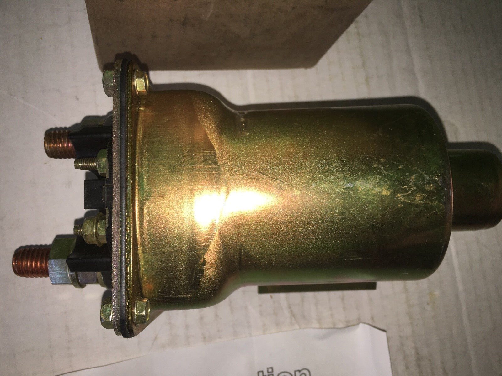 New OEM Starter Solenoid for Caterpillar Equipment | Part 3T-4704