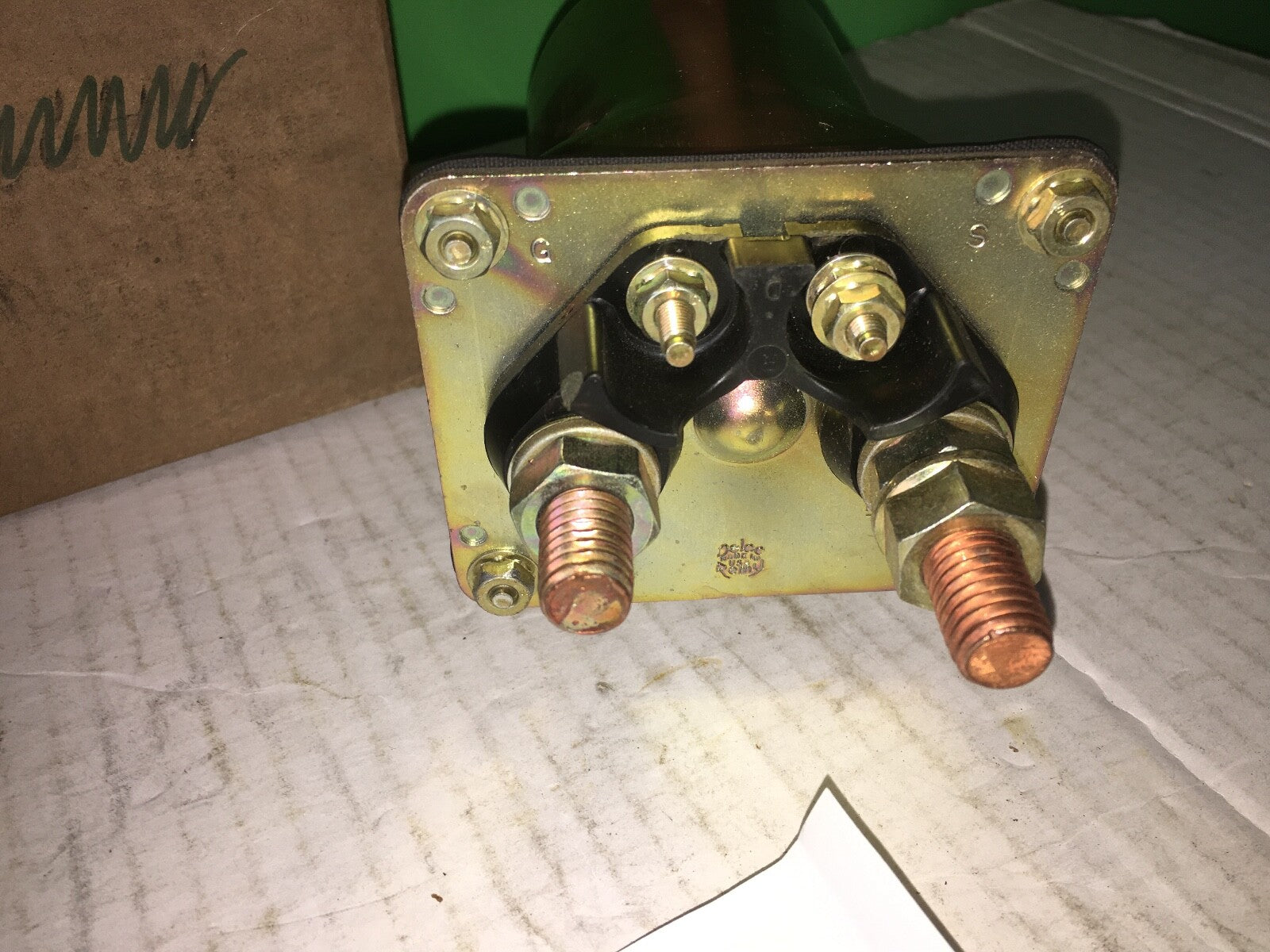 New OEM Starter Solenoid for Caterpillar Equipment | Part 3T-4704