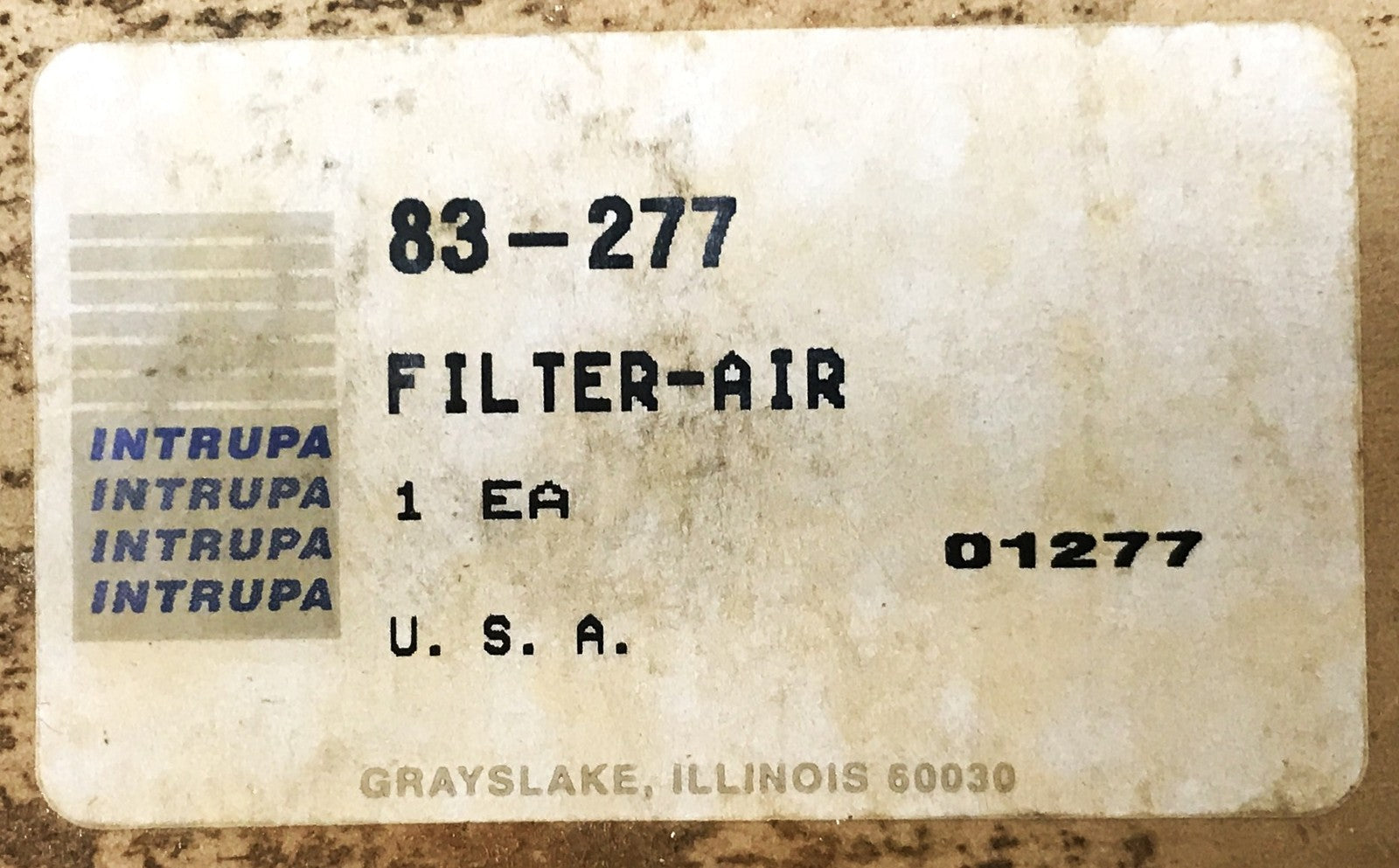 Genuine OEM and High-Quality Air Filter for Forklift | Part 83-277