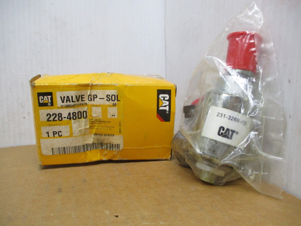 New OEM Solenoid Valve for Caterpillar Equipment | Part 228-4800