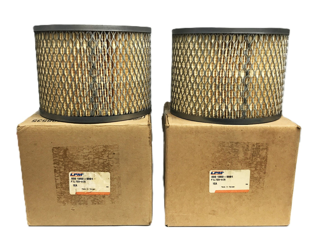 LPM Forklift Air Filter 1350-9991 – NOS New Old Stock – Lot of 2