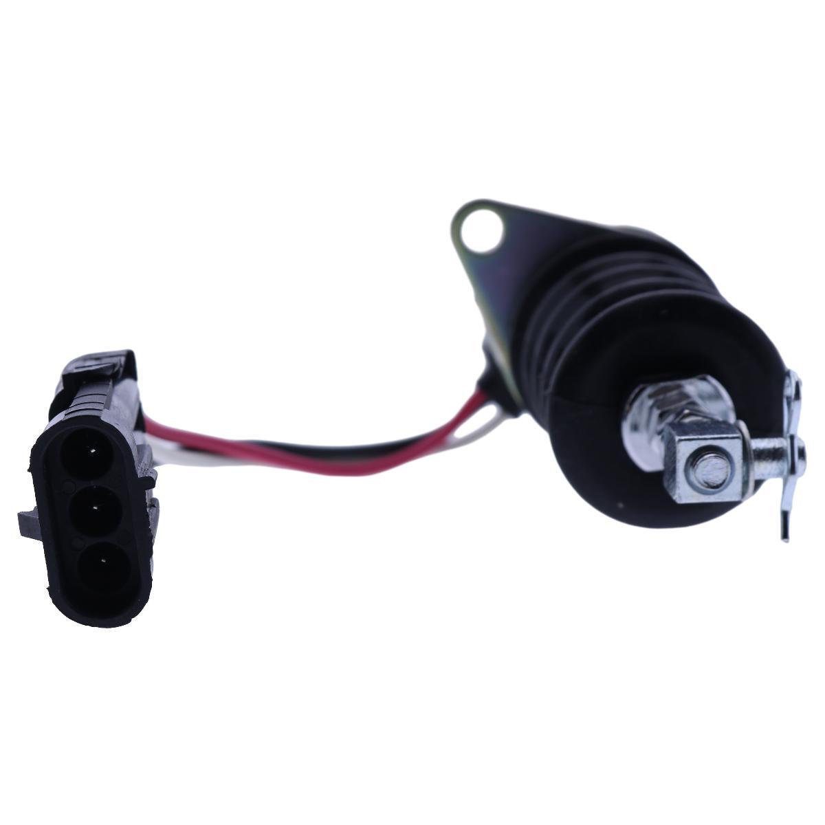 Fuel Shut-Off Solenoid for Yanmar 3TNE84A & John Deere Mowers | Part AM124383