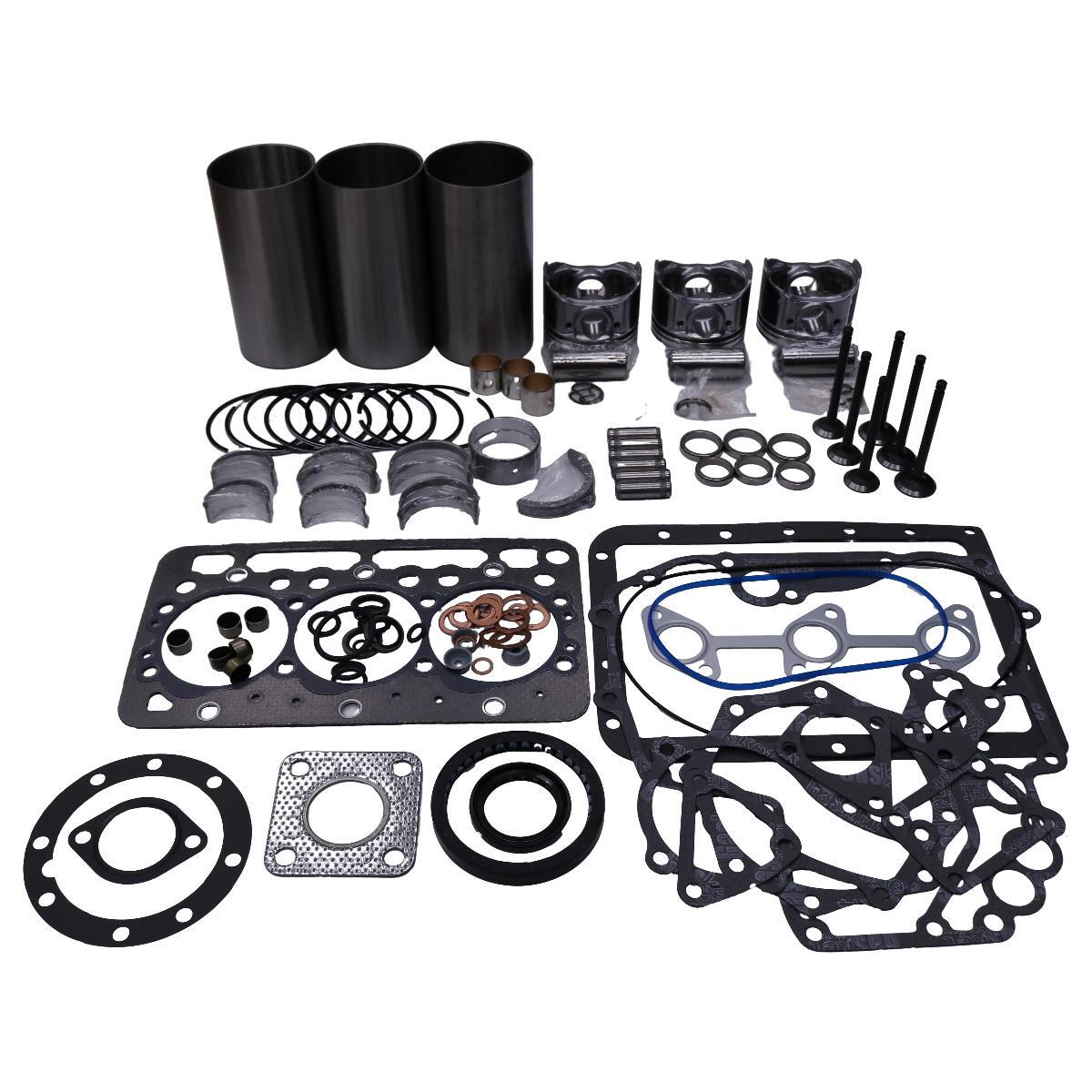 Premium Engine Overhaul Rebuild Kits for Kubota D722 Series